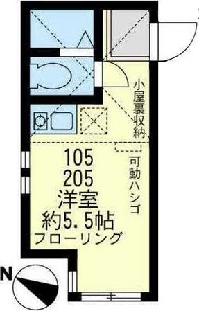 ユナイト寛政ビクトル・ハビエルの物件間取画像